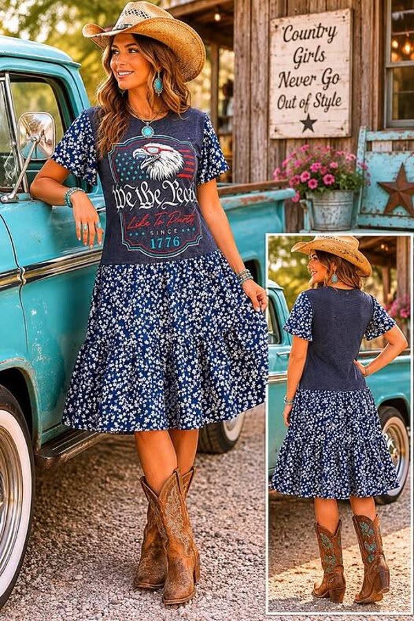 Up cycle t shirt dress