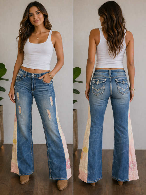 Up Cycle - Quilt Jeans - JP104