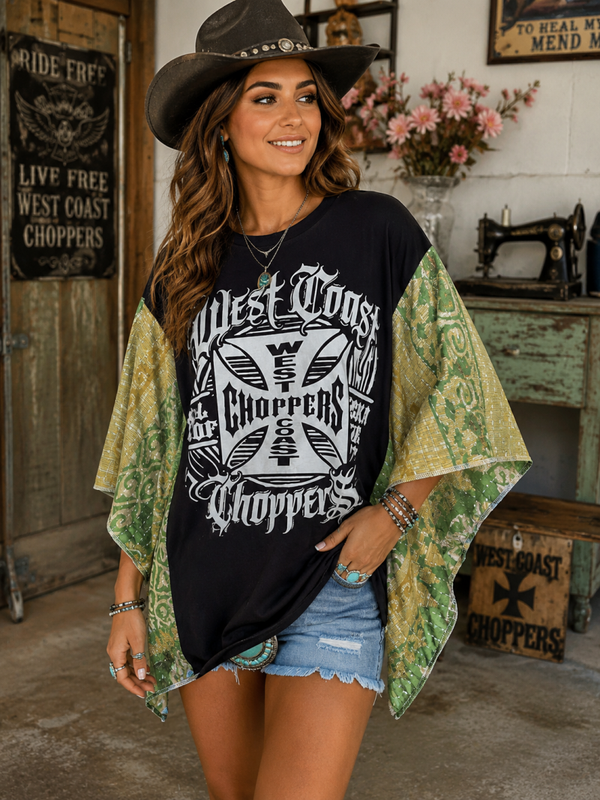 West Coast Choppers Kantha tee