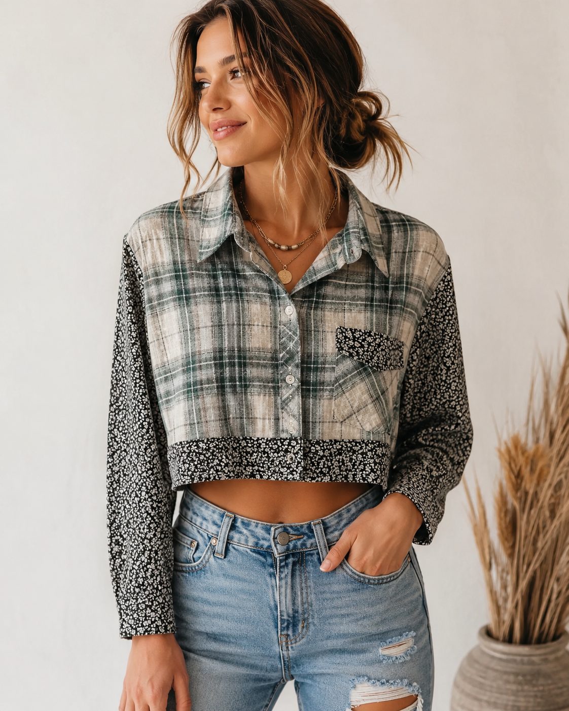 Upcycle Flannel - TS105