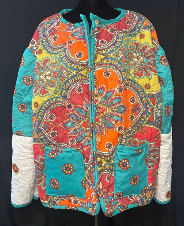 Up Cycle - Quilt Coat - Q128