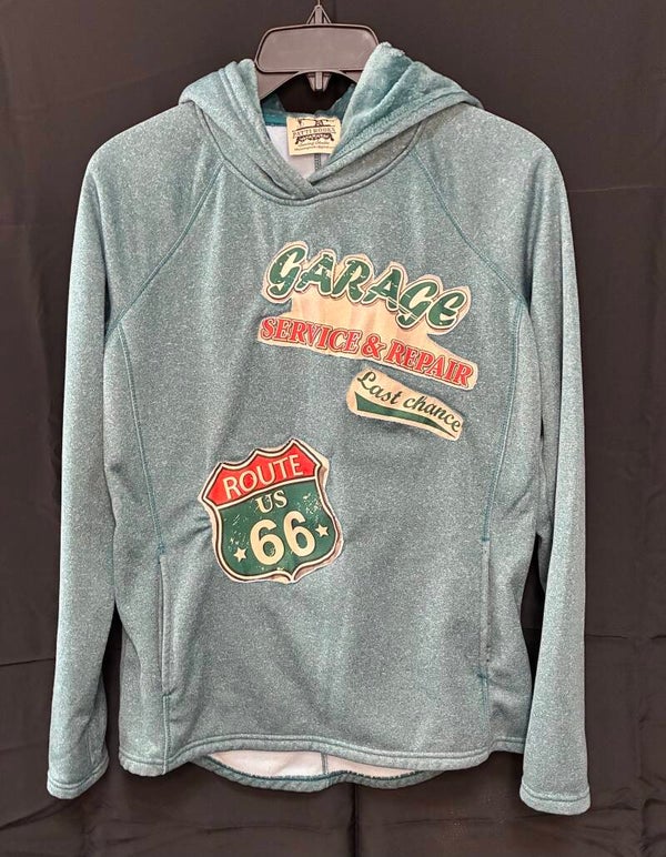 Up Cycle - Patchwork Hoodie - J121