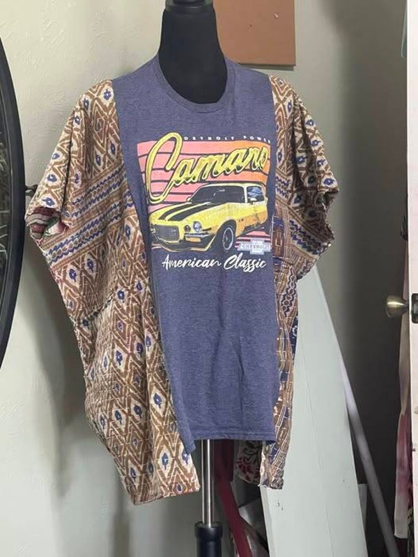 Camaro Up Cycle Kantha Tee