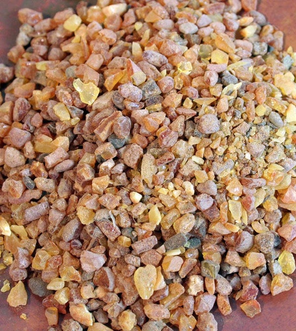 Amber resin