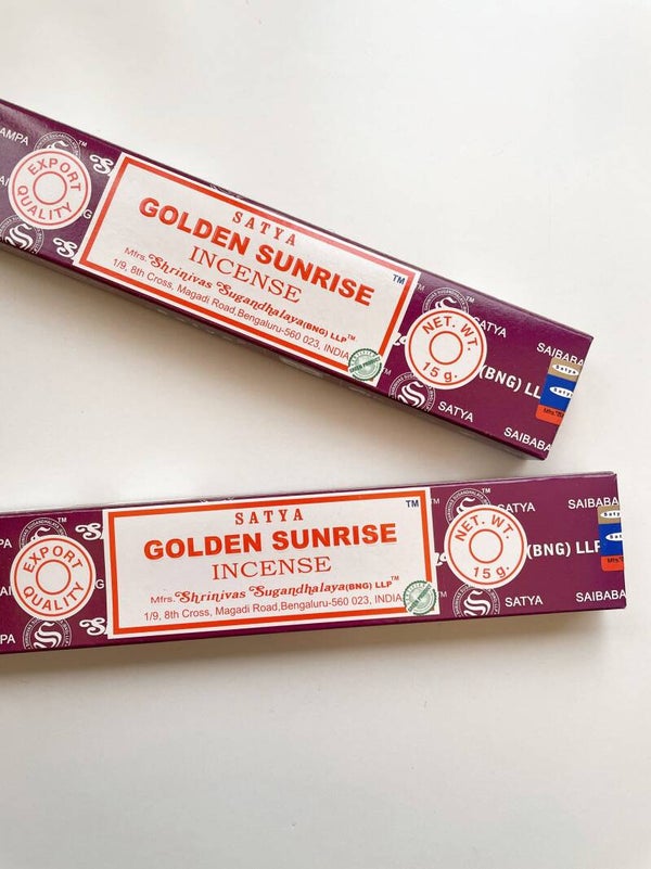 Golden sunshine incense sticks