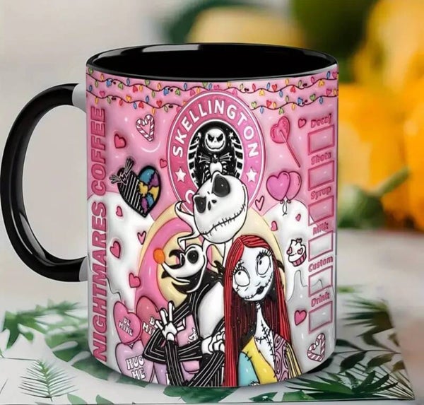 Nightmare before Christmas Pink Mug