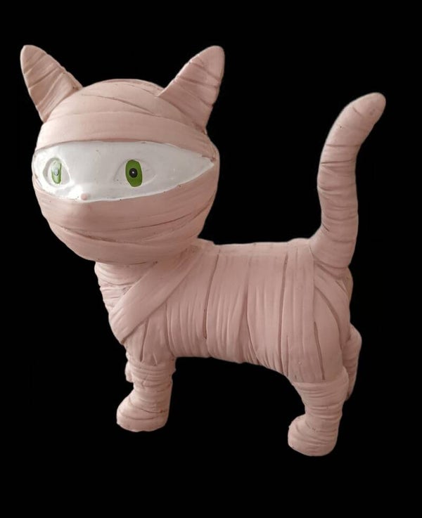 Pink Cat Mummy ornament