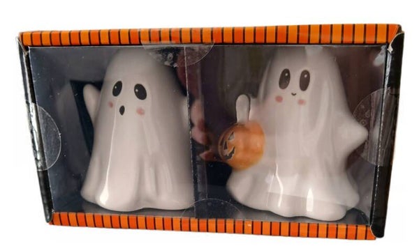 Different Halloween salt and pepper shakers
