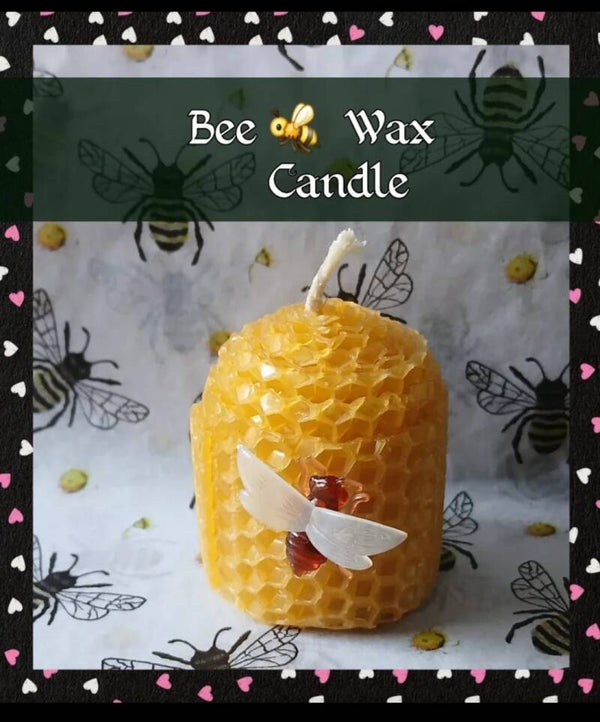 Bee wax candle