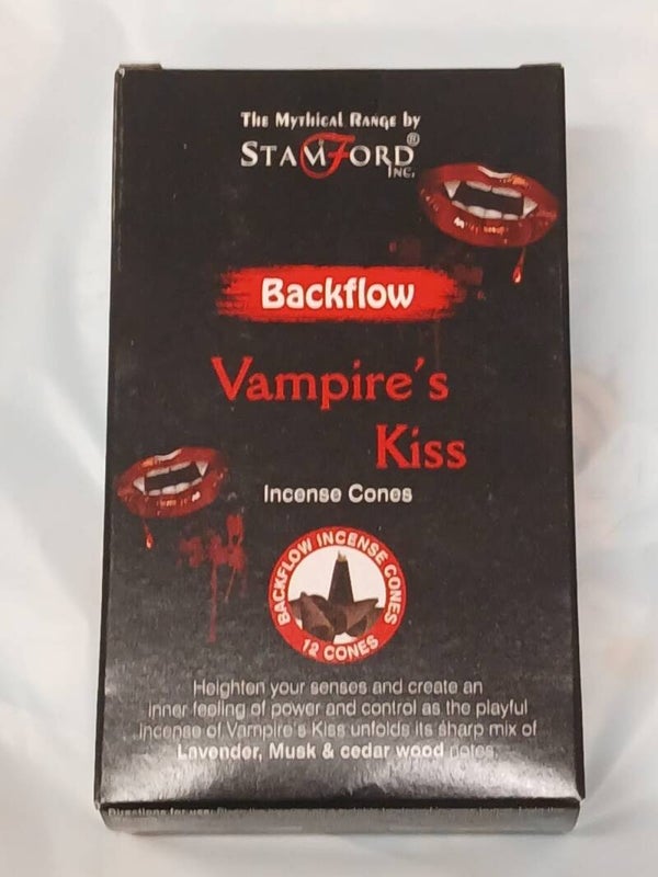Vampire's Kiss Backflow Incense