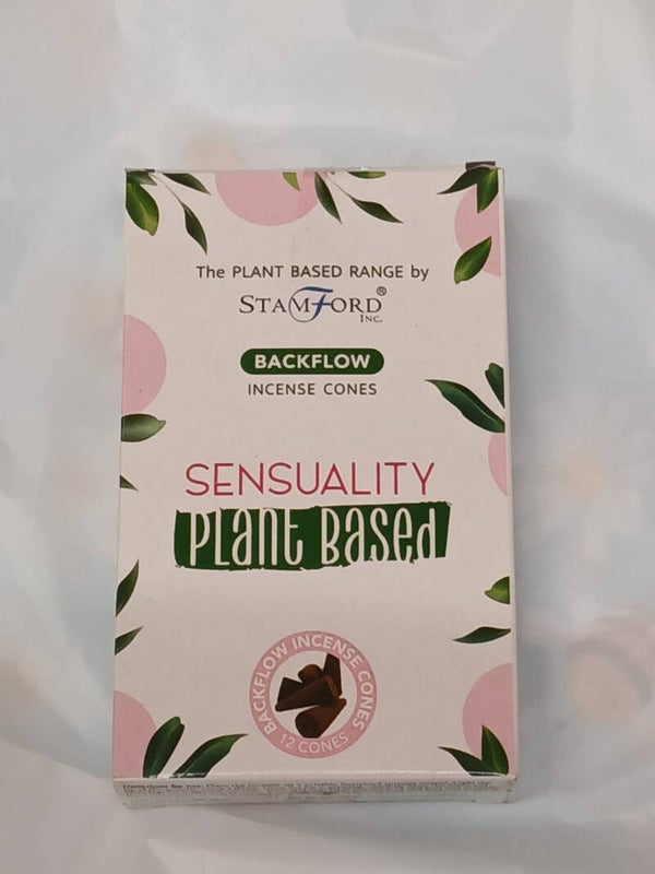 Sensuality Plant Based Backflow Incense Cones