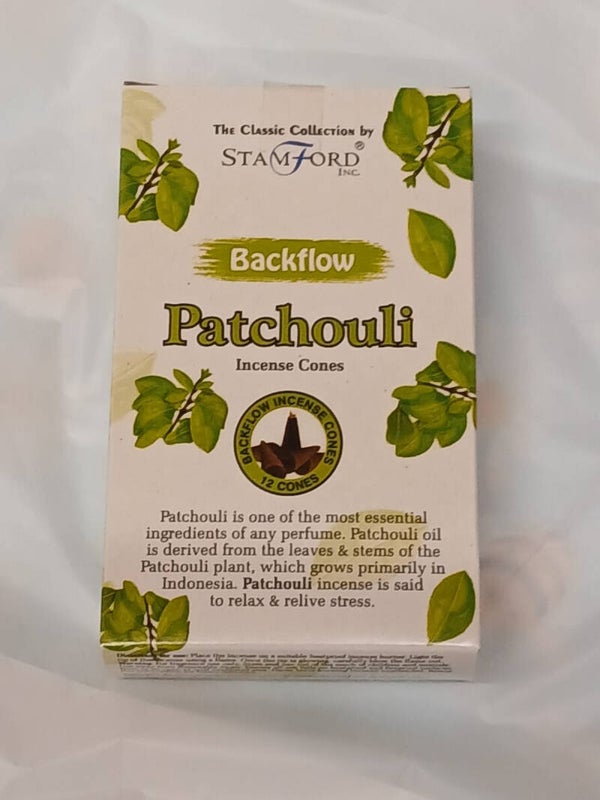 Patchouli Backflow Incense Cones