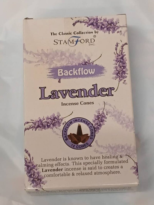 Lavender Incense Backflow cone