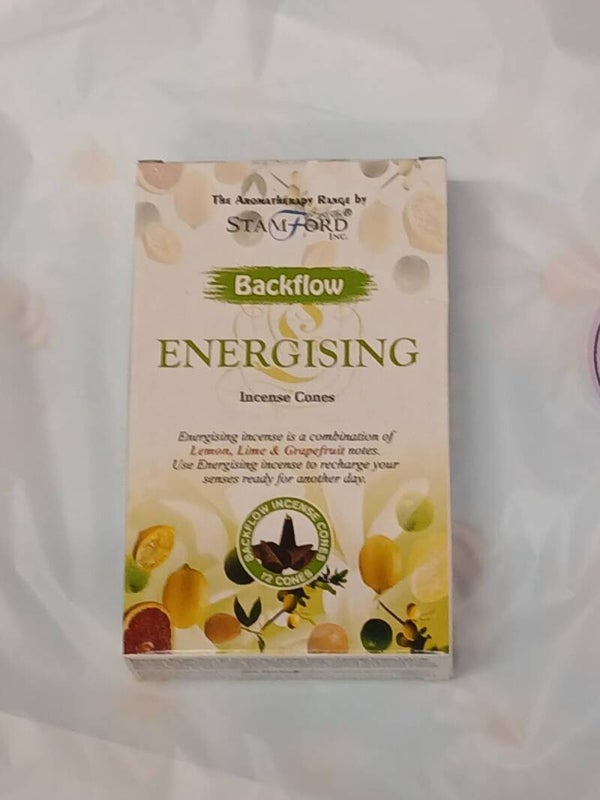 Energising Backflow Incense Cone