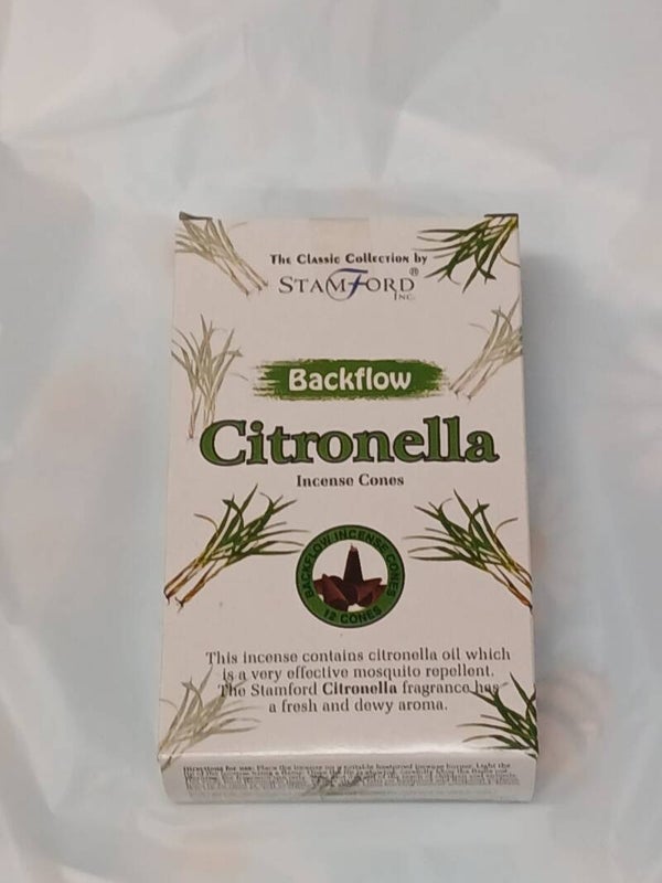 Citronella Backflow Incense Cone