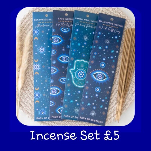Celestial starry eye all seeing eye incense sticks