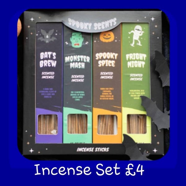 Scented halloween incense stick gift set