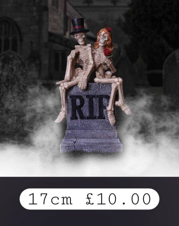 Skeletons headstone