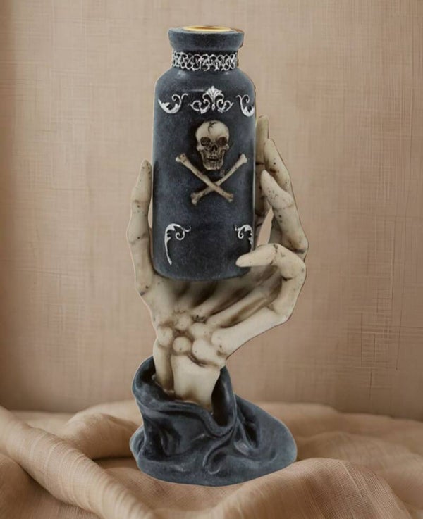 Skeleton hand cone burner