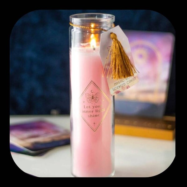 Let your inner light shine candle