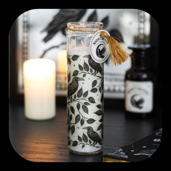 Black crow candle