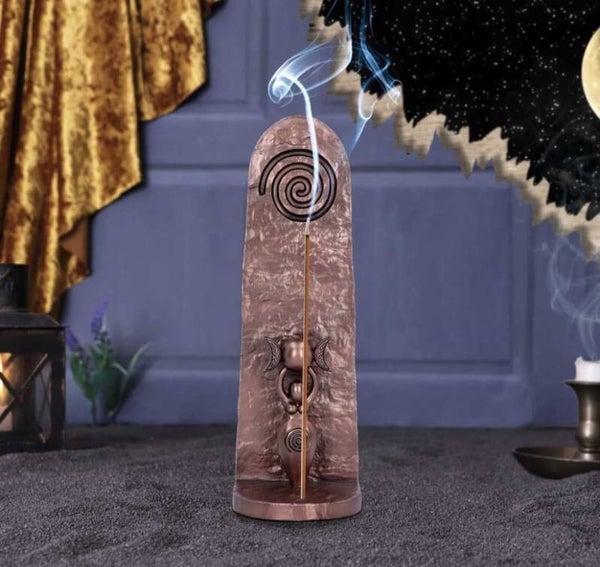 Spiritual goddess stick incense burner