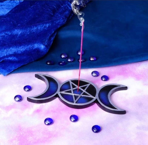 Trinity incense stick burner
