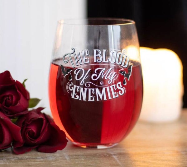Blood of my enemies glass