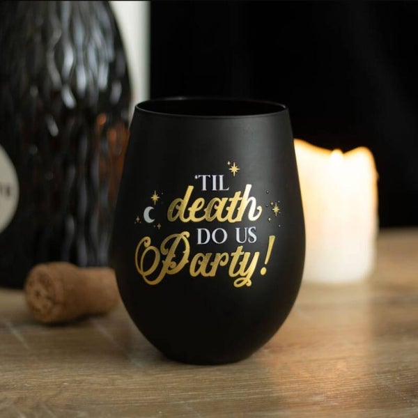 Death do us party glass