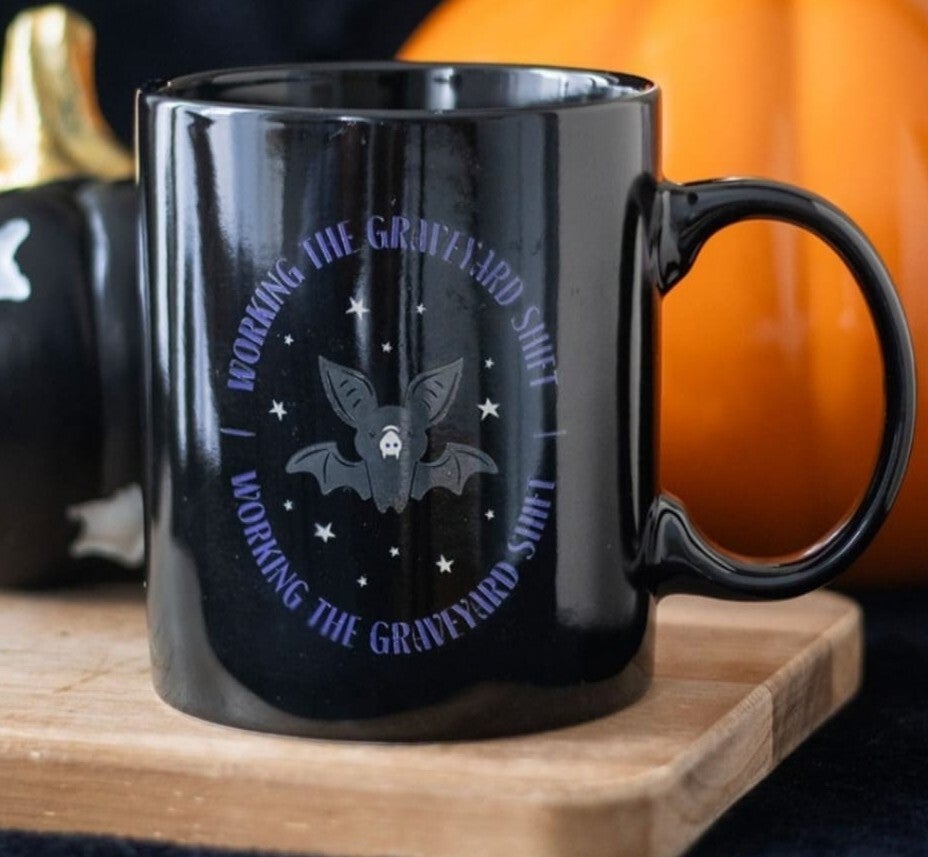 Grave yard shift mug