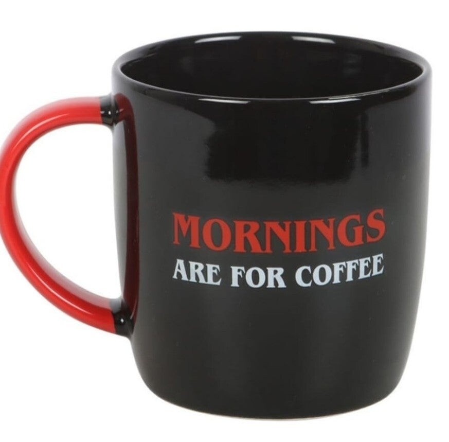 Mornings are for coffee mug