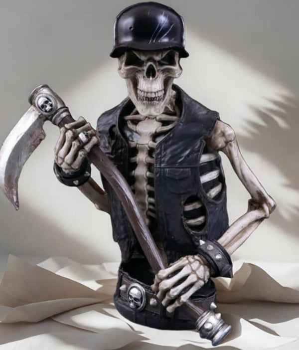 Skeleton reaper leather