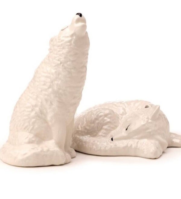 Wolves salt & pepper shaker