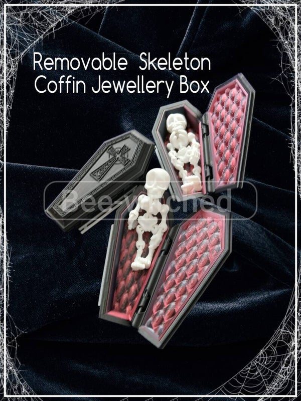 Coffin jewellery box
