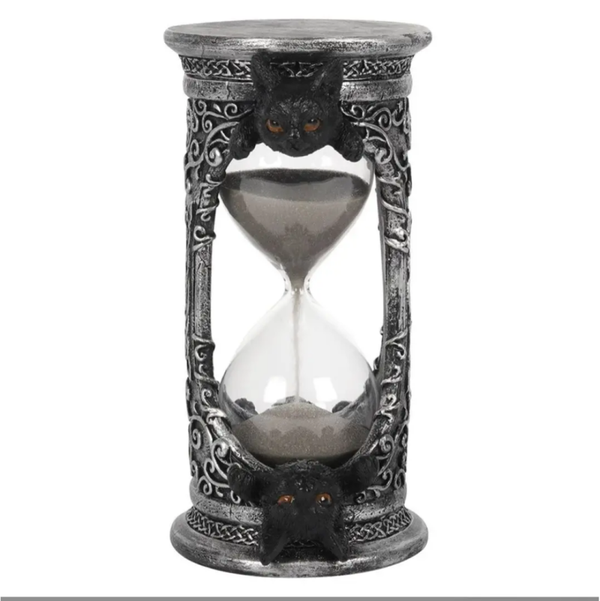 Cat sand-timer