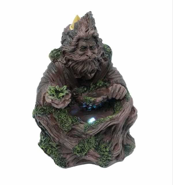 Backflow burner Mossy man