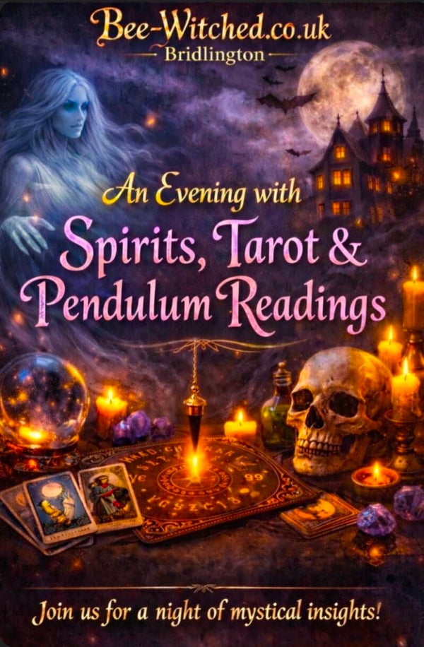 An evening with spirit, tarot and pendulum at bee-witched