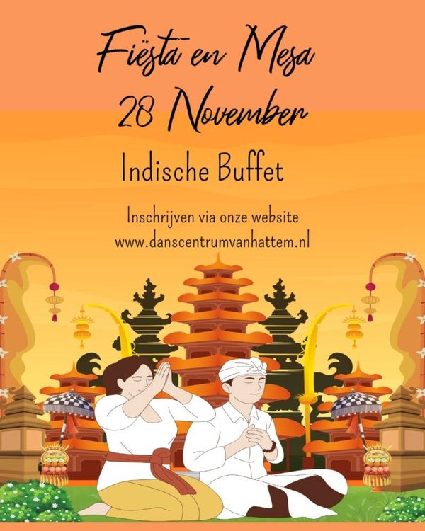Fiesta en Mesa 28 November Thema Indonesië