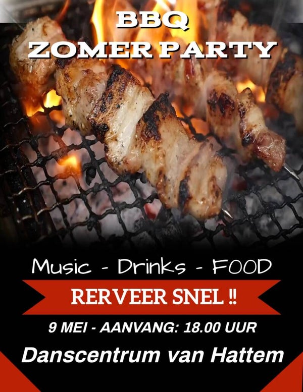 Zomer BBQ - 9 Mei