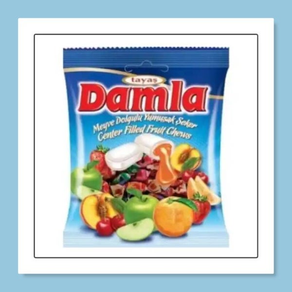 Tayas damla mix fruit snoepjes 90 gram