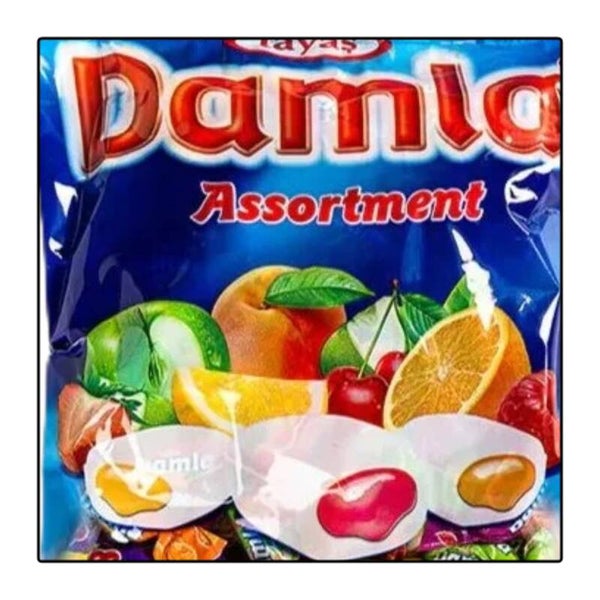 Tayas Damla MIX fruitsnoepjes 250 gram