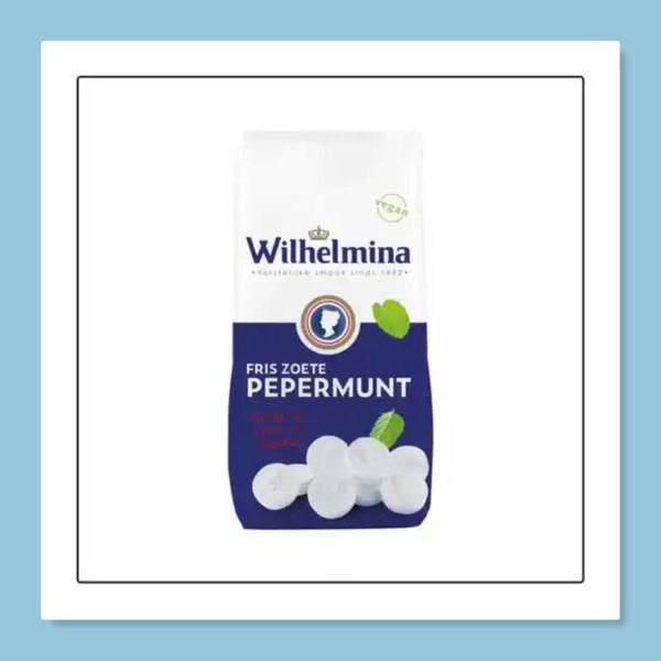 Wilhelmina fris zoete pepermunt 200 gram