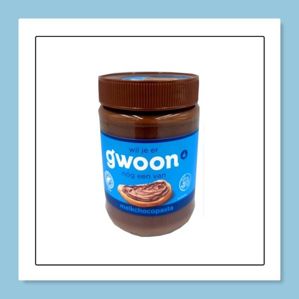 Gwoon melkchocolade pasta 400gr