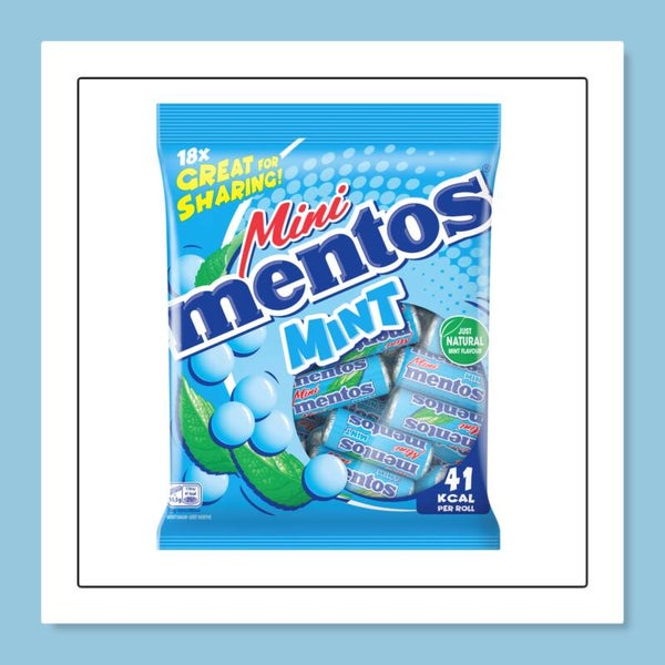 Mentos mini mint 18 stuks