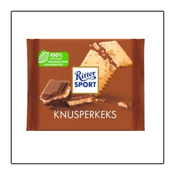 Ritter Sport Knapperig Koekje	100 g
