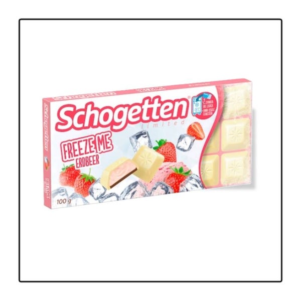 Schogetten Freeze Me Strawberry	100 g