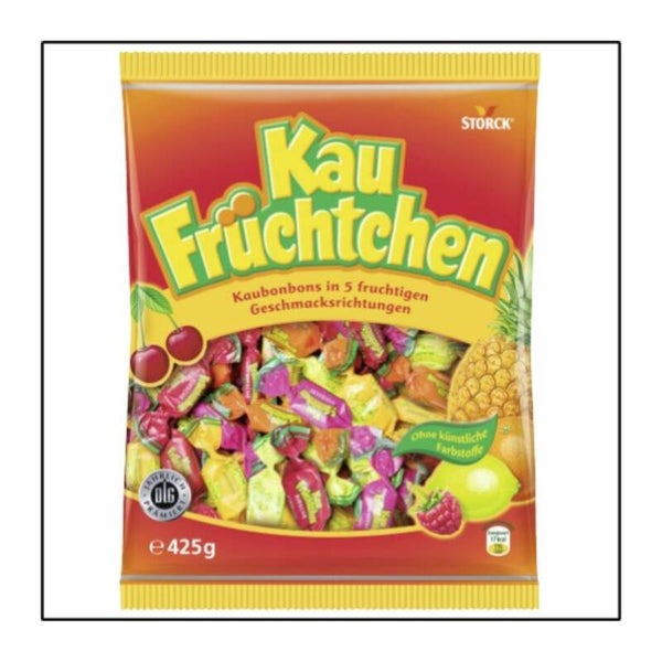 Storck fruit toffees 425 gram