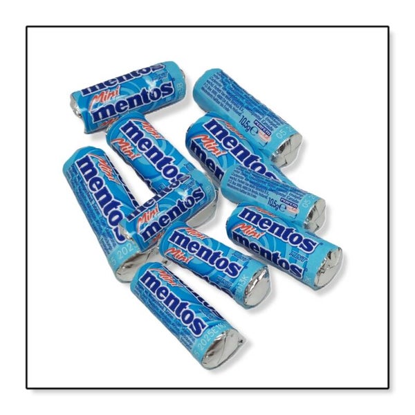 Mentos mini mint 10 stuks