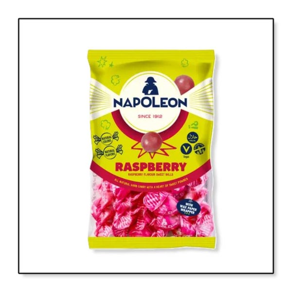 Napoleon Framboos Kogels 150 gram