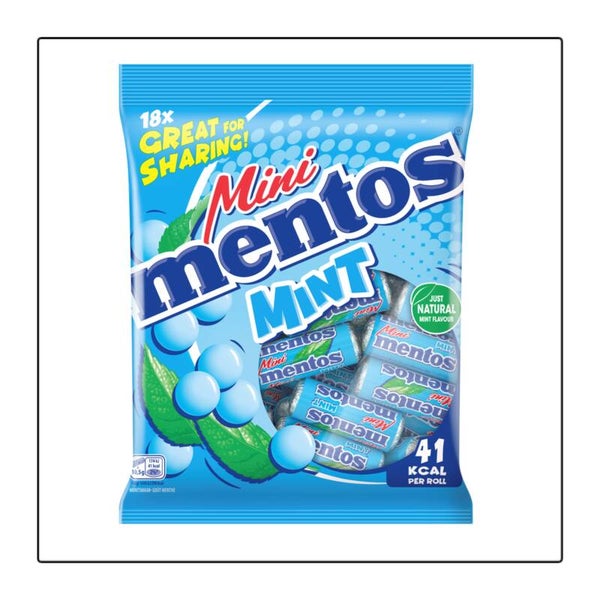 Mentos mini mint 18 stuks